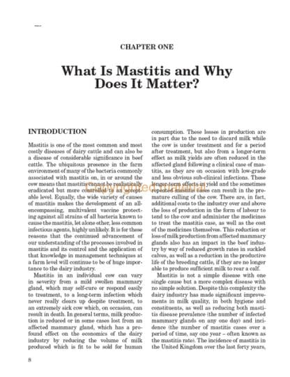 Mastitis In Cattle