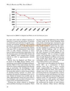 Mastitis In Cattle Mastitis In Cattle