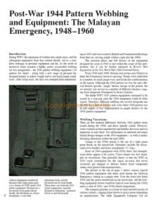 EM34 British Post-War Jungle Webbing EM34 British Post-War Jungle Webbing