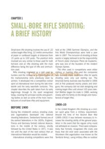 Smallbore Rifle Shooting Smallbore Rifle Shooting