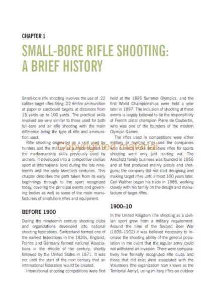 Smallbore Rifle Shooting