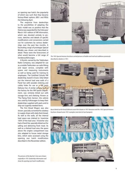 VW Bus and Pick-Up: Special Models