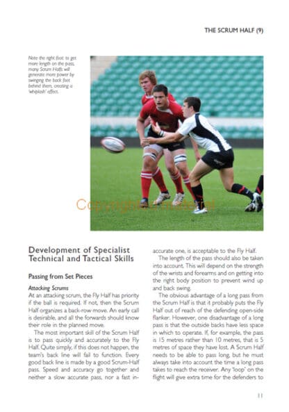 Rugby Union Threequarter Play
