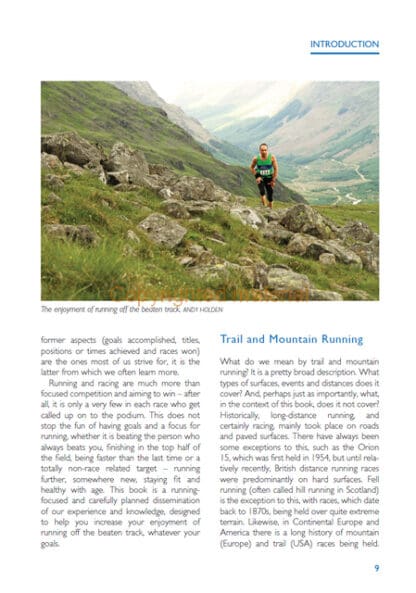 Trail and Mountain Running