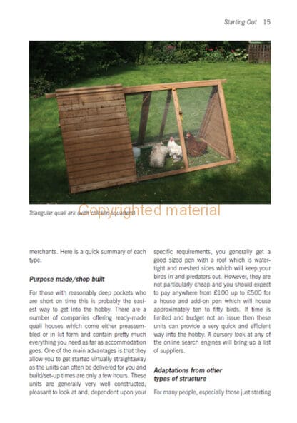 Practical Quail-keeping