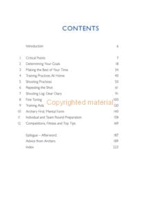 The Competitive Archer The Competitive Archer