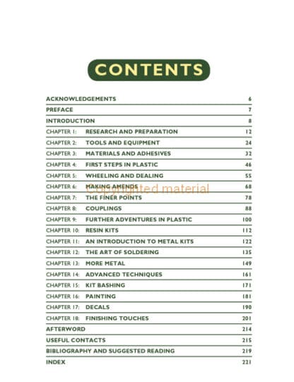 Kit Building for Railway Modellers
