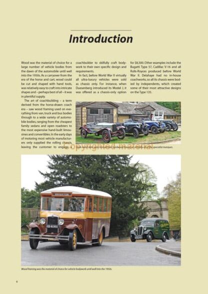 Wooden-Bodied Vehicles