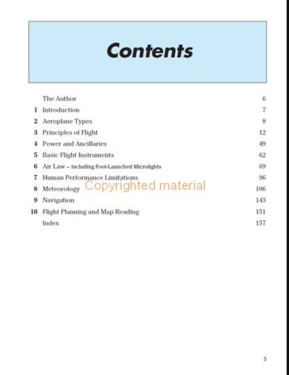 Microlight Pilot’s Handbook – 8th Edition