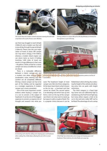 Fitting a Camper Van Interior