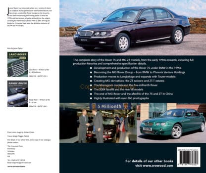 Rover 75 and MG ZT