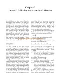 Practical Ballistics Practical Ballistics