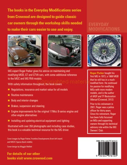 Everyday Modifications for Your MGB, GT and GTV8