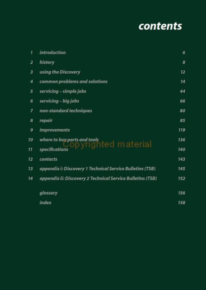 Land Rover Discovery Maintenance and Upgrades Manual, Series 1 and 2