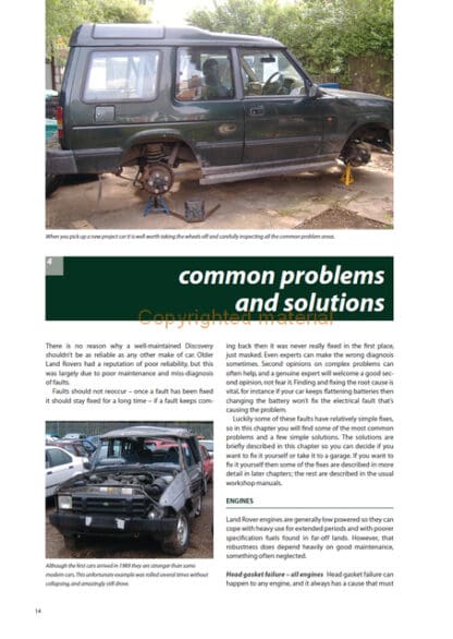 Land Rover Discovery Maintenance and Upgrades Manual, Series 1 and 2