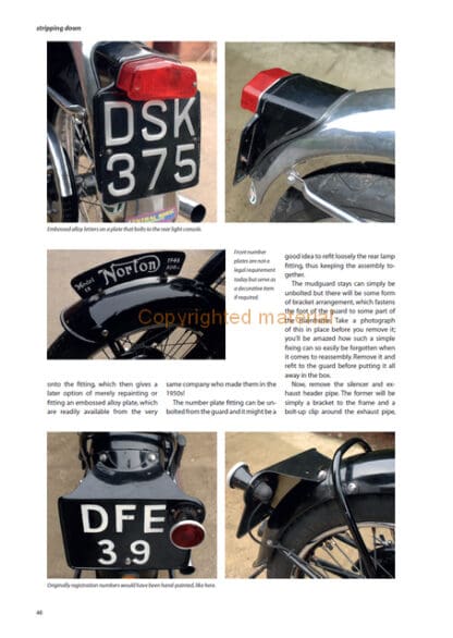 Classic Motorcycle Restoration and Maintenance