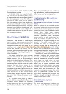 Strength and Conditioning for Endurance Running Strength and Conditioning for Endurance Running
