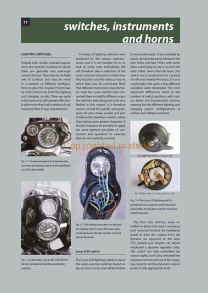 Classic Motorcycle Electrics Manual