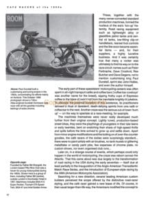 Café Racers of 50s and 60s Café Racers of 50s and 60s