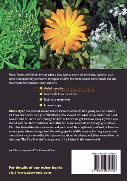Plants, Potions and Oils for Horses