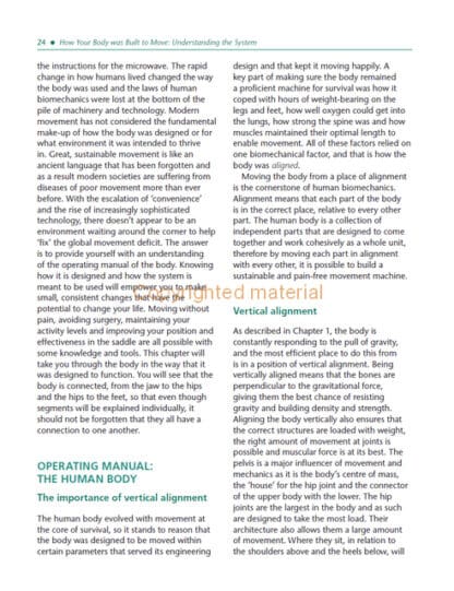 Biomechanics for the Equestrian