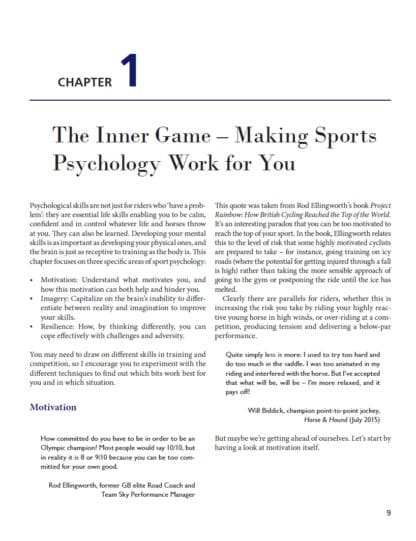 Be Your Own Equine Sports Coach