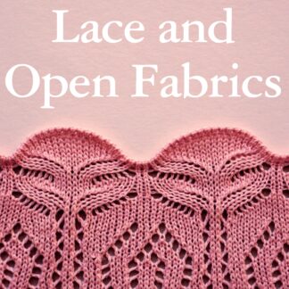 Machine Knitting Techniques: Lace and Open Fabrics
